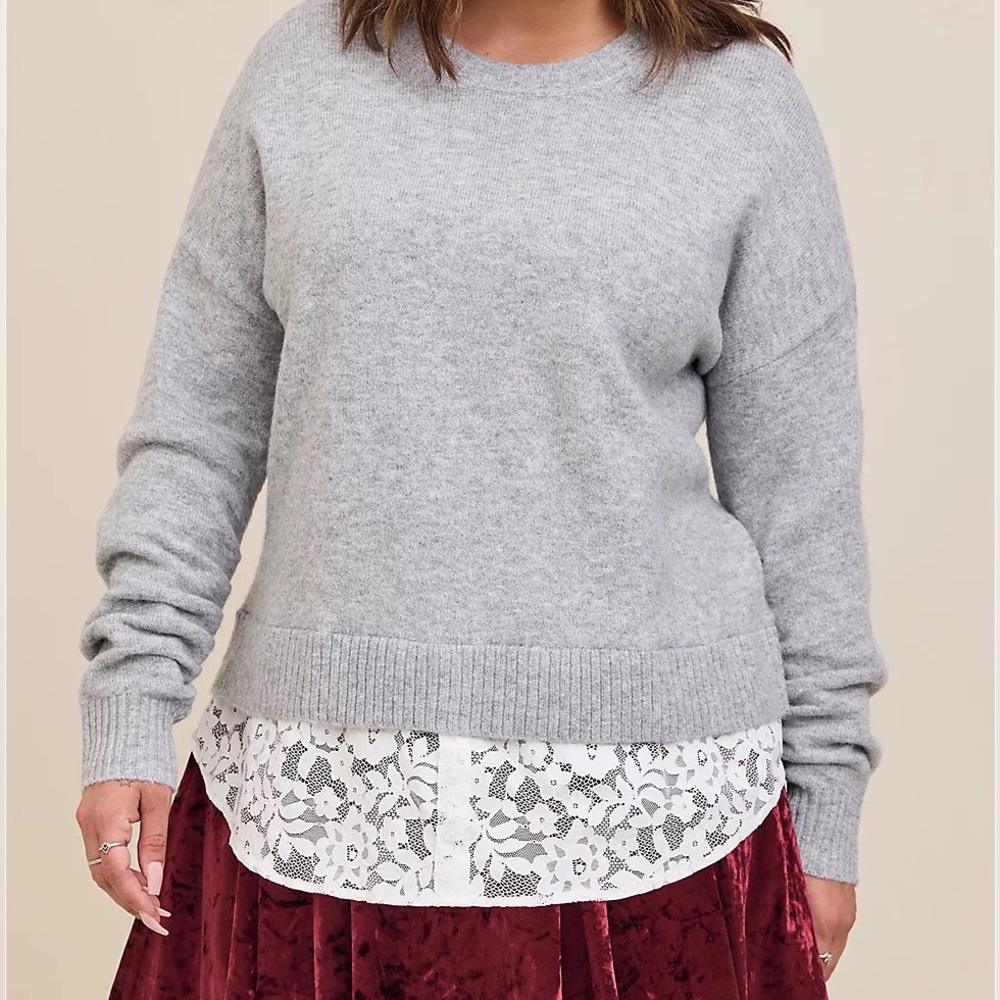 Vegan Cashmere Pullover Sweater